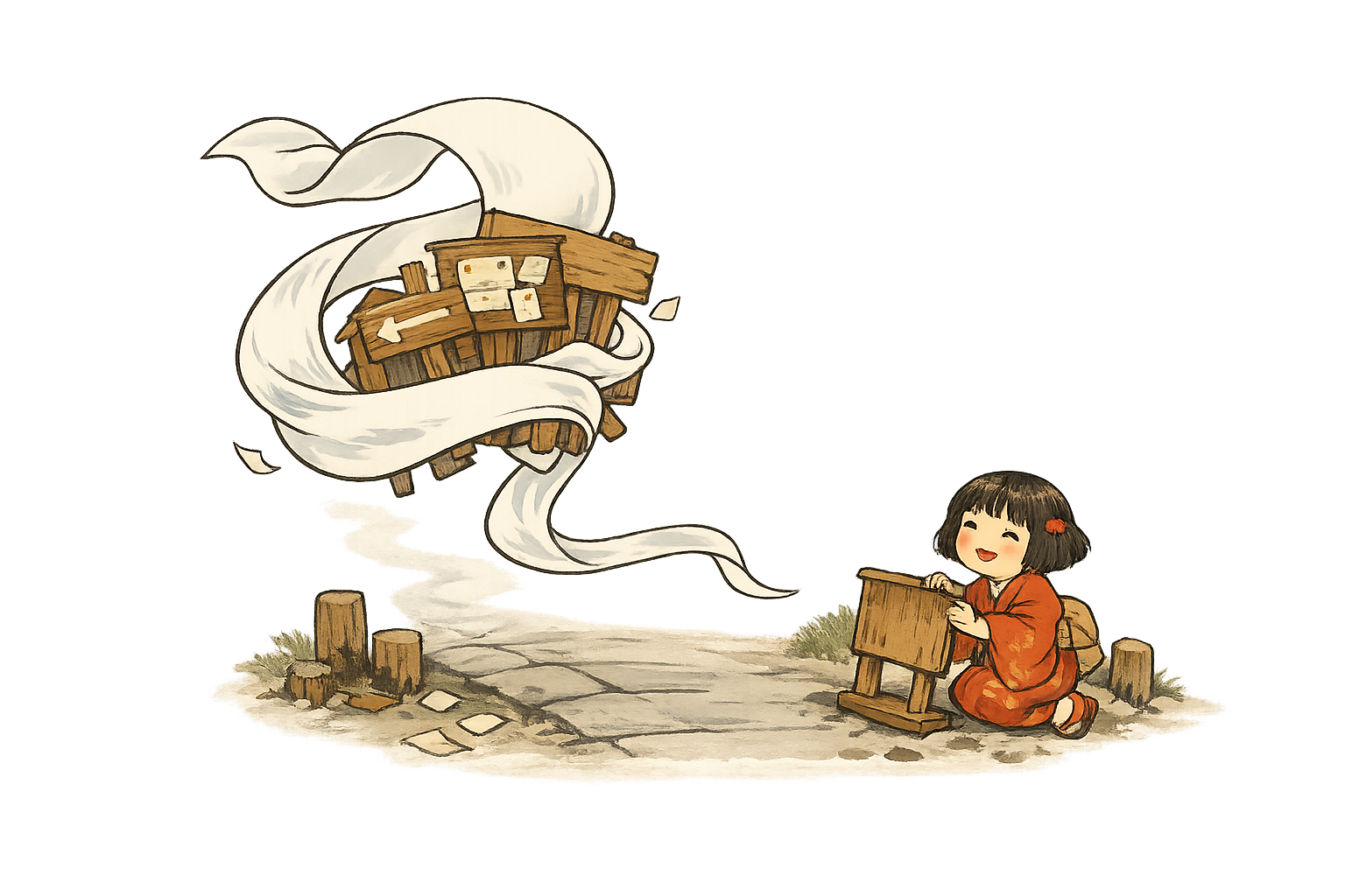 A serene, ad-free journey through the yokai world